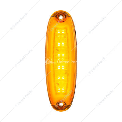 12 LED CAB LIGHT FOR 2008-2017 FREIGHTLINER CASCADIA - AMBER LED/AMBER LENS 39212 Tractolaser