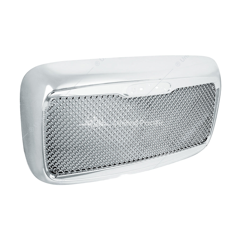 CHROME MESH STYLE GRILLE FOR FREIGHTLINER COLUMBIA 21194 Tractolaser