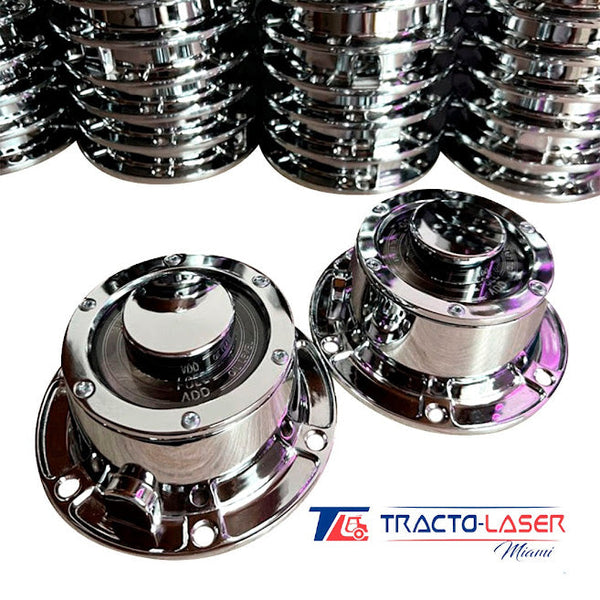 HUB CAP CHROME SET X 2 Tractolaser