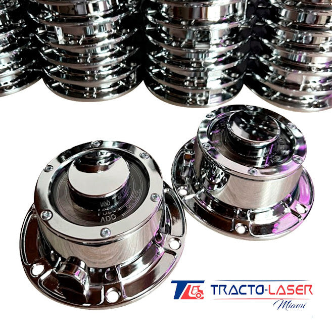 HUB CAP CHROME SET X 2 Tractolaser