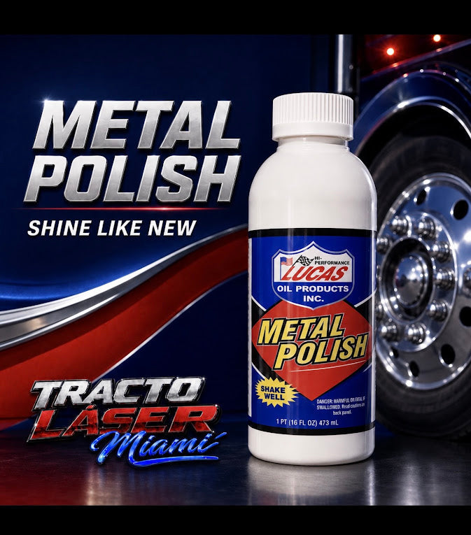 LUCAS METAL POLISH 473 ml Tractolaser