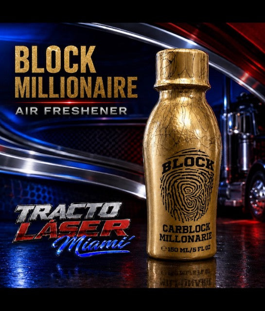 AIR FRESHENER CARBLOCK FOR TURUCKS Tractolaser