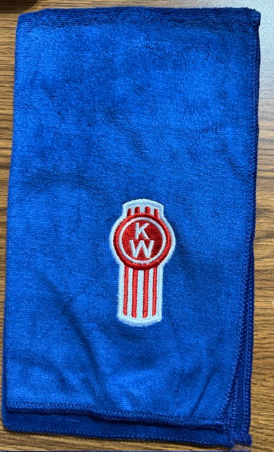 CABIN INTERIOR TOWEL KENWORTH BLUE 24" X 13" Tractolaser