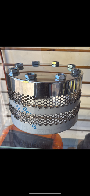 Polished 304 Stainless Steel Multi-Fit Rear Axle Hub Cover X 4 Tractolaser