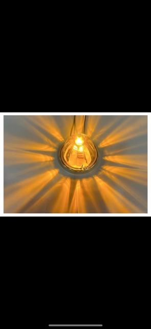 WATERMELON GLASS LIGHTS LED AMS YELOW SINGLE COLOR AMS Tractolaser
