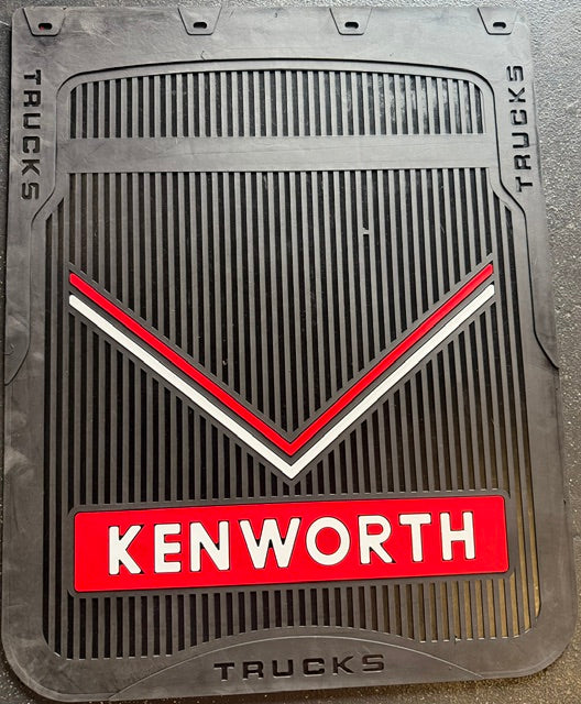 MUD FLAP 24” X 30” KENWORTH V LOGO COLOR BLACK X 2 (Copia) (Copia) (Copia) (Copia) (Copia) (Copia) (Copia) Tractolaser