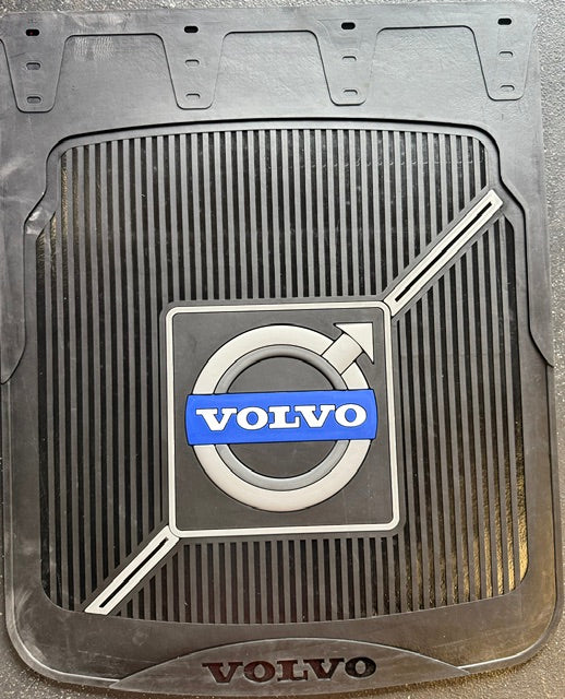 MUD FLAP 24” X 30” VOLVO COLOR BLACK X 2 Tractolaser