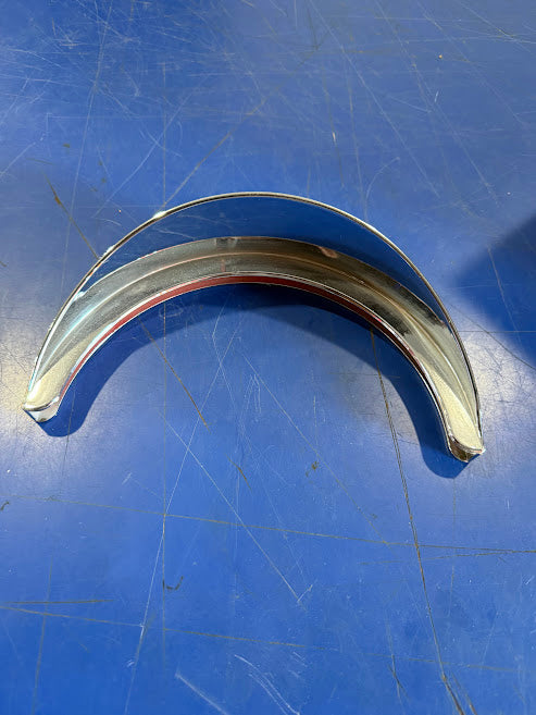 VISOR CHROME FOR MIRROR 8" AUXILIARY CONVEX Tractolaser