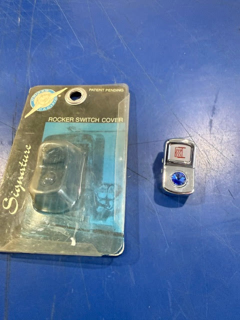 CR PL "MIRROR HEAT" SWITCH WHIT BLUE DIAMONT 45147 UP Tractolaser
