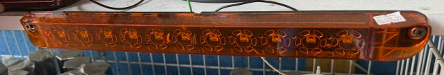 17" 11 LED Single Row Light Bar Tractolaser