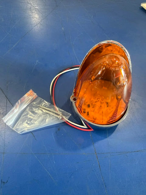 19 LED WATERMELON GRAKON AMBER LED/DARK AMBER LENS AMSWHIT VISOR AMS-088F10 Tractolaser