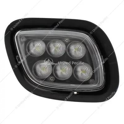6 LED FOG LIGHT FOR 2008-2017 FREIGHTLINER CASCADIA - PASSENGER -COMPETITION SERIES 31099 Tractolaser