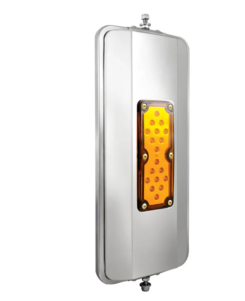 7" x 16" 18 LED Stainless Tractolaser
