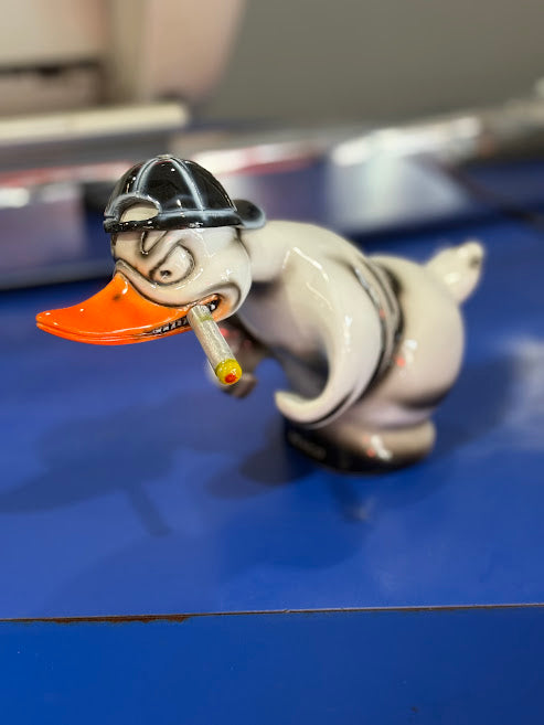EMBLEM DUCK HOOD ORNAMENT Tractolaser