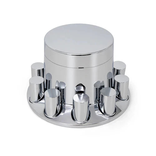 Flat Axle Cover Single Wheel Kit - Rear Screw-On Tractolaser