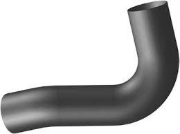 Aluminized Exhaust Elbow KENWORTH B TYPE 21" X 17" RIGHT AMS-EKW5BL-A Tractolaser