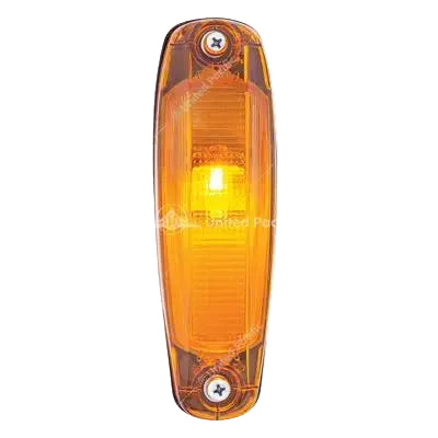 2 LED CAB LIGHT FOR 2018-2024 FREIGHTLINER CASCADIA - AMBER LED/AMBER LENS 36812 Tractolaser