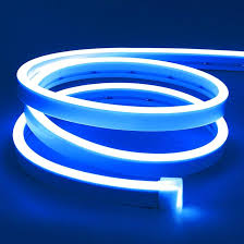 1 ft Neon LED Strip Lights, Flexible Light Rope, Waterproof, BLUE (FEET) Tractolaser