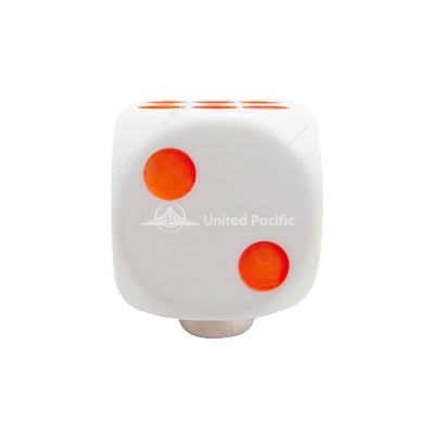 White device with red lights and 'United Pacific' logo on a white background