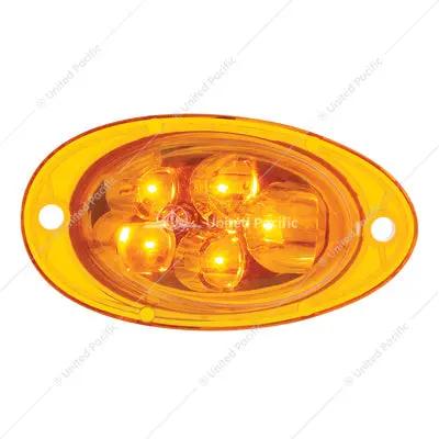 5 LED TURN SIGNAL LIGHT FOR 2008-2017 FREIGHTLINER CASCADIA - SLOPE LENS 36809 Tractolaser