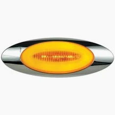 Optronics Panelite ® Millennium Series ® 6.5” Sealed LED Marker/Clearance Light Amber - 11212335P Tractolaser